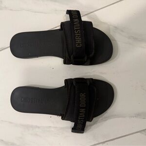Dior Black Slide Sandals for Women